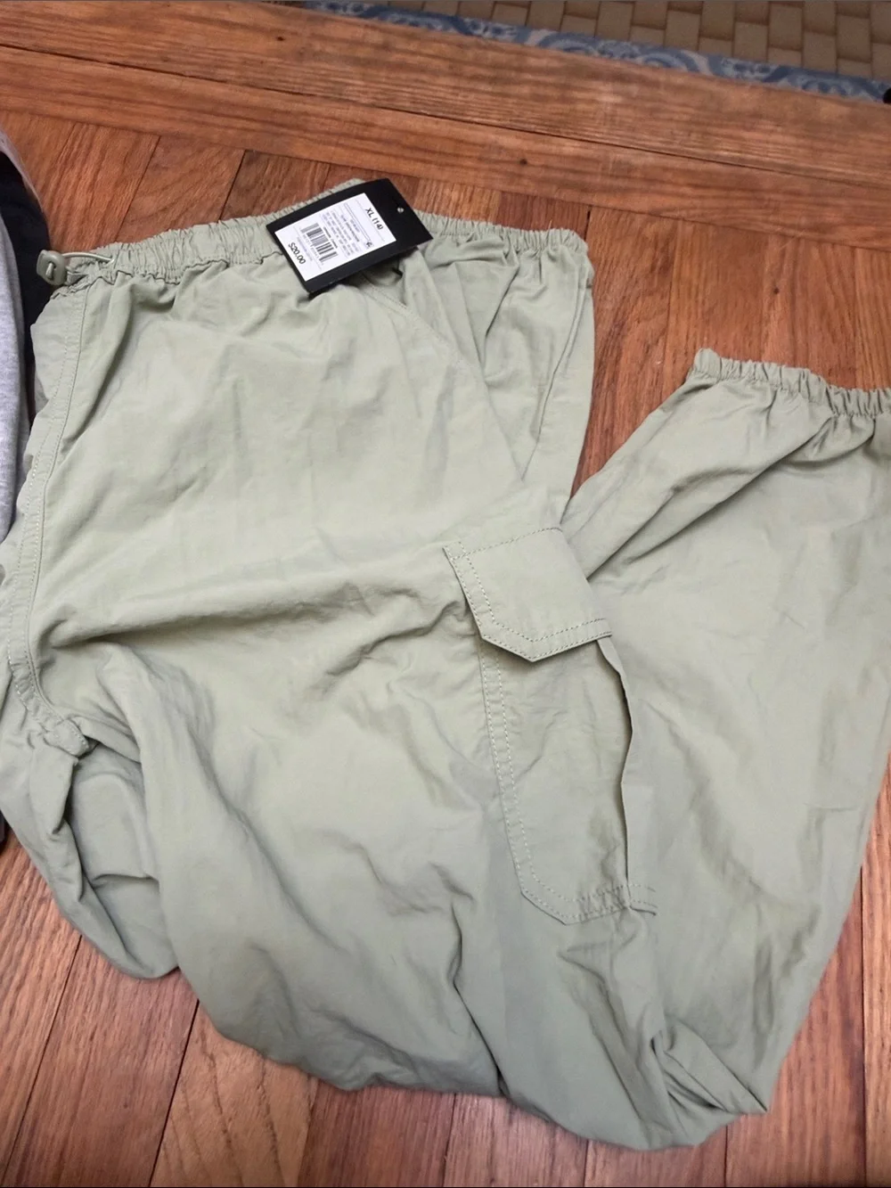 Kids Active pants  - Black, Gray & Sage